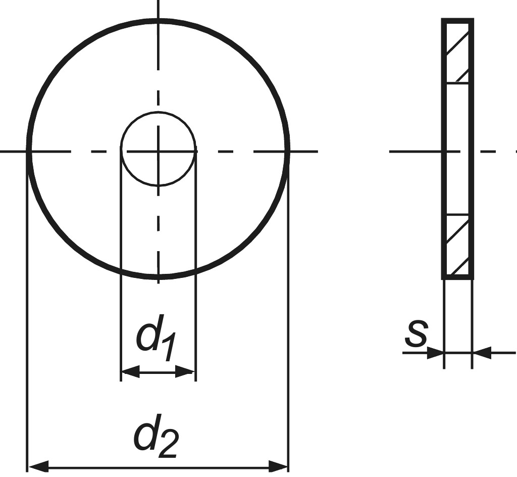DIN 9021   7,4  100HV